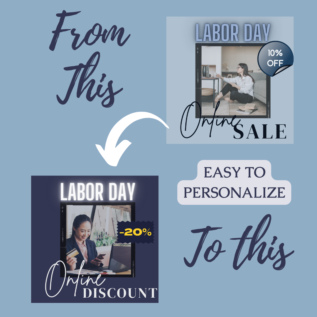 Labor Day - Engagement & Promotional Templates