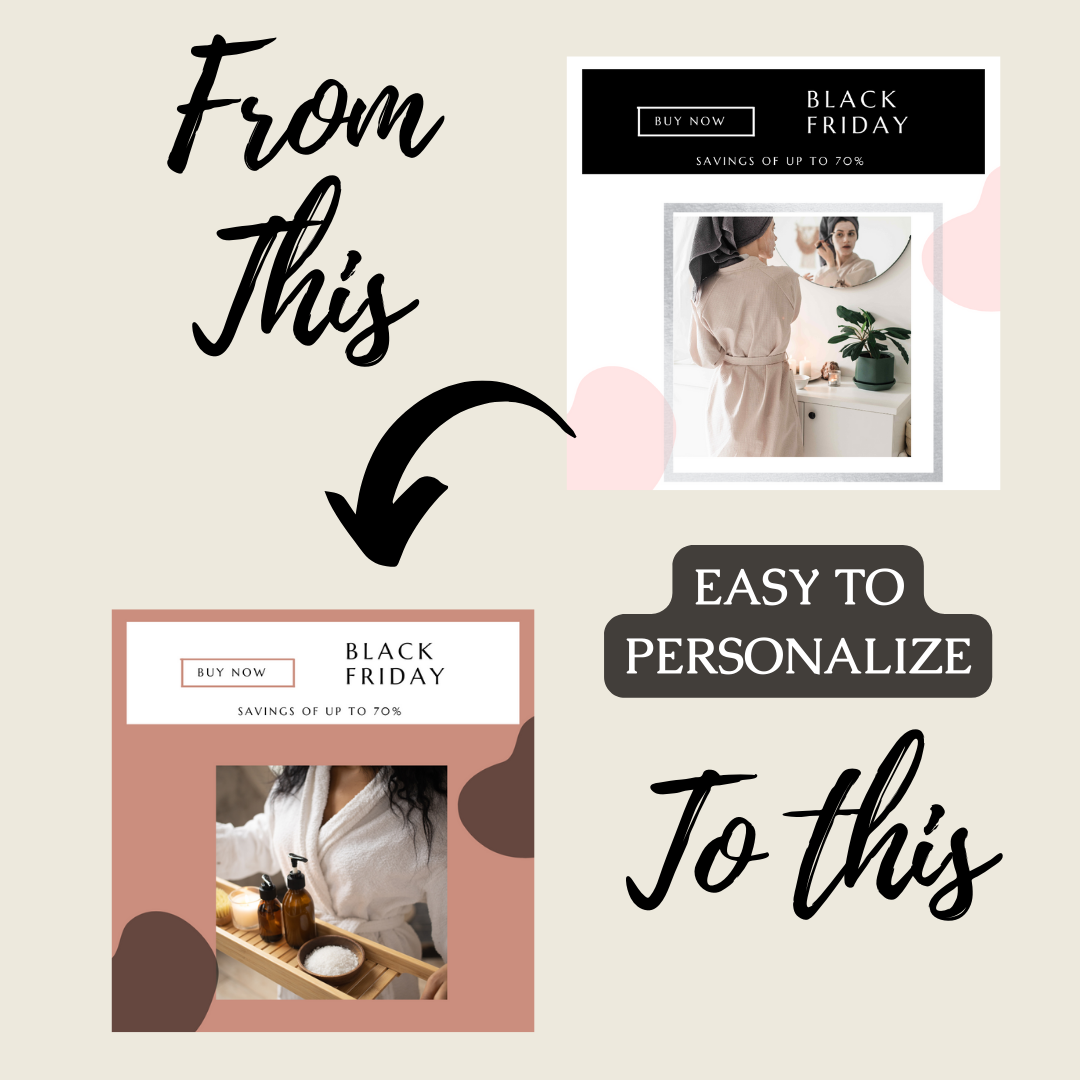 Black Friday - Engagement & Promotional Templates