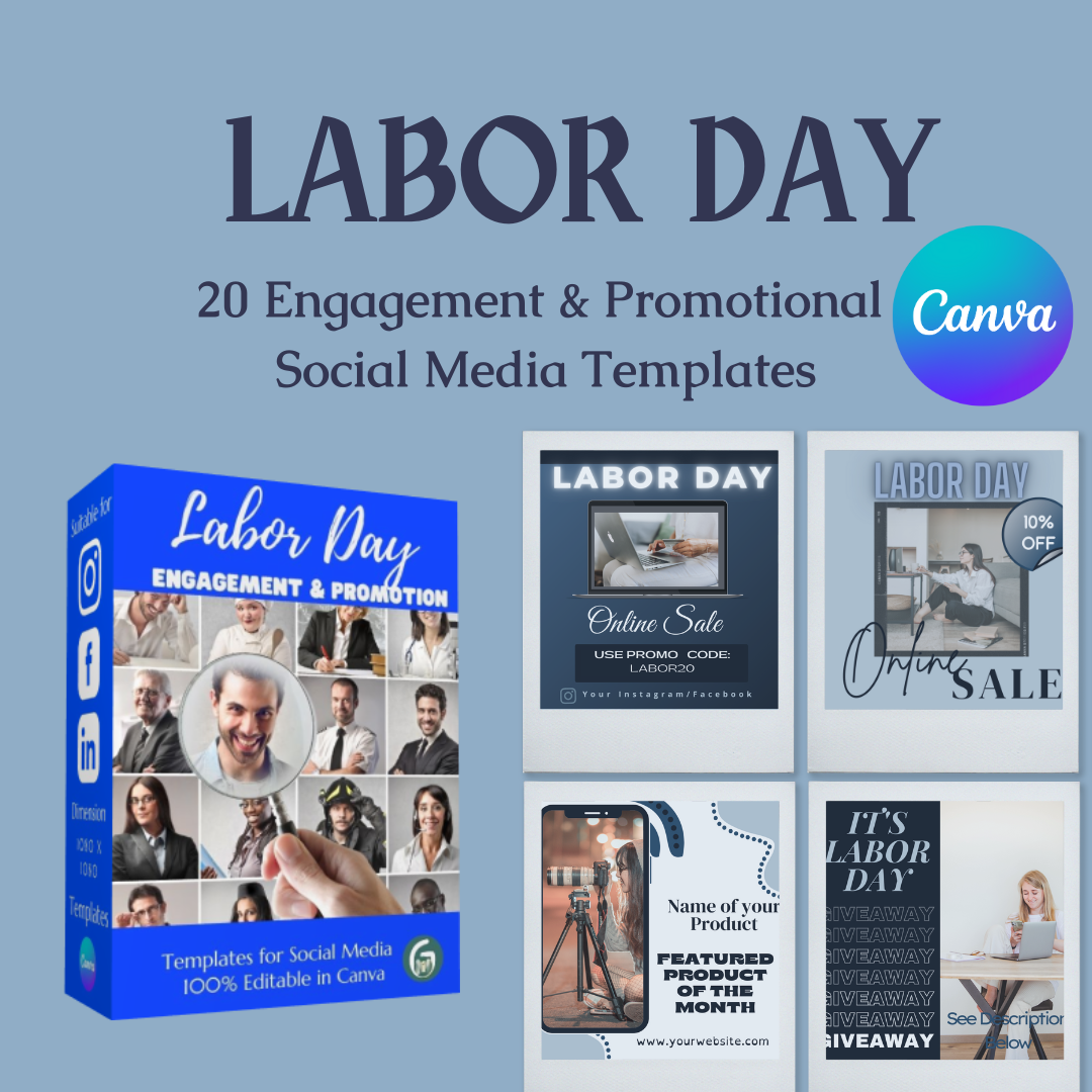 Labor Day - Engagement & Promotional Templates