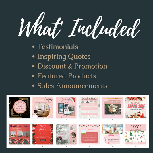 Christmas- Engagement & Promotional Templates