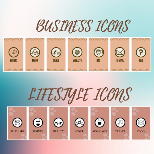 Highlight Cover for Instagram (100 Templates)