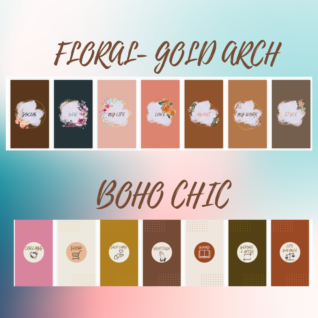 Highlight Cover for Instagram (100 Templates)