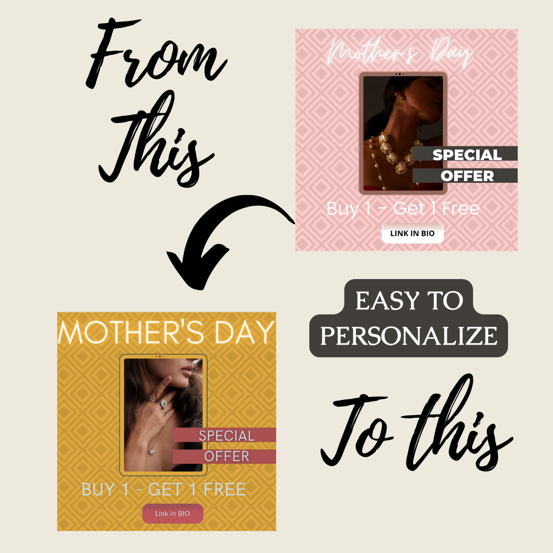 Mother's Day -Engagement & Promotional Templates