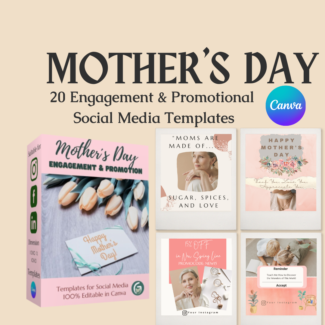 Mother's Day -Engagement & Promotional Templates
